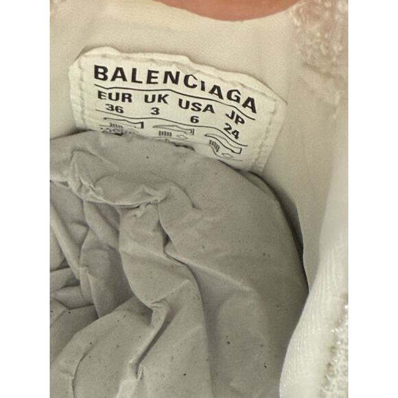 Size 6 - Balenciaga Tyrex Low White BS804 - Picture 9 of 9